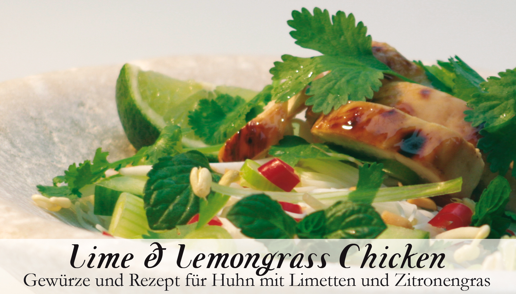 Lime & Lemongrass Chicken-Gewürzkasten