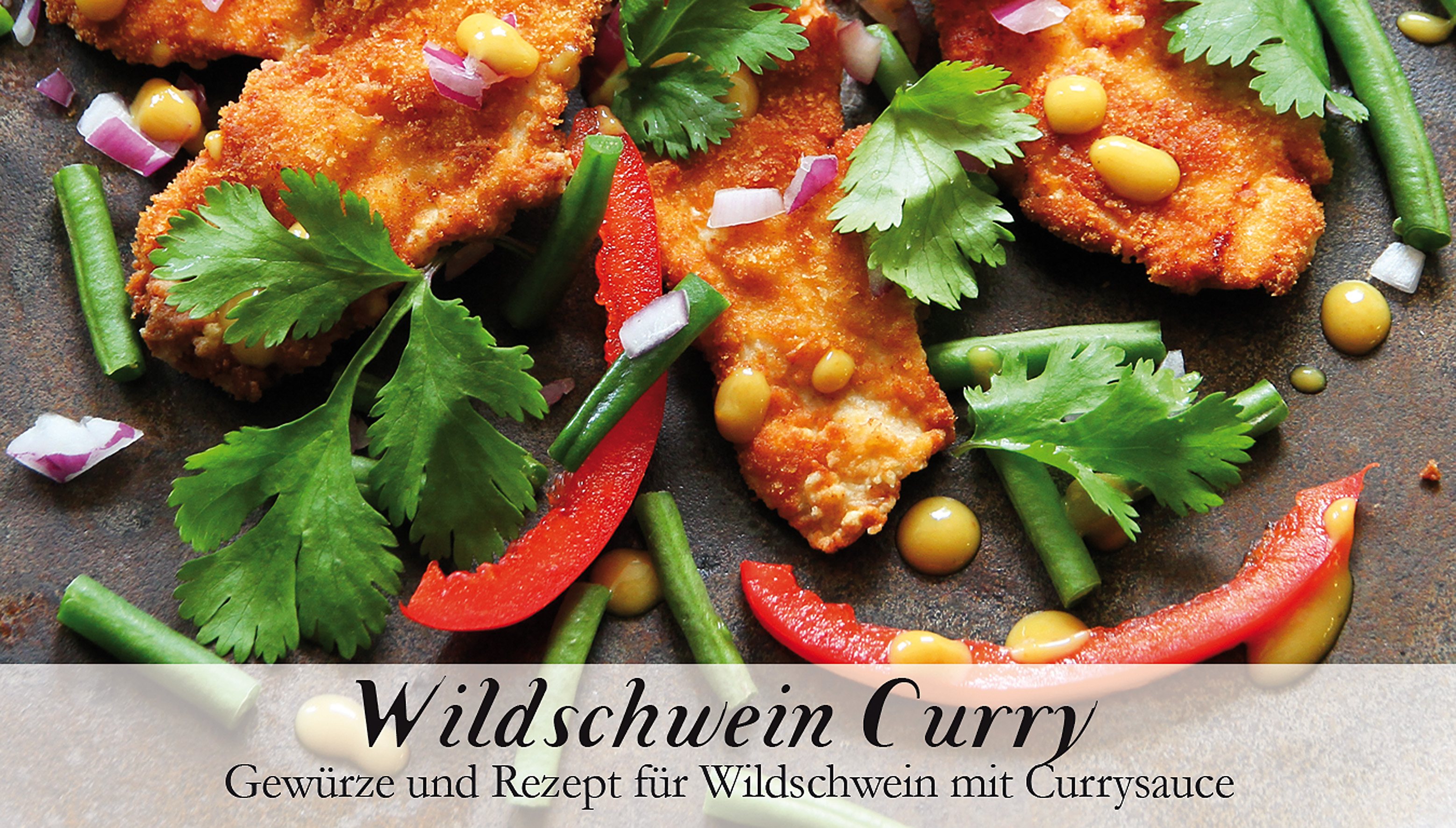 Wildschwein Curry-Gewürzkasten