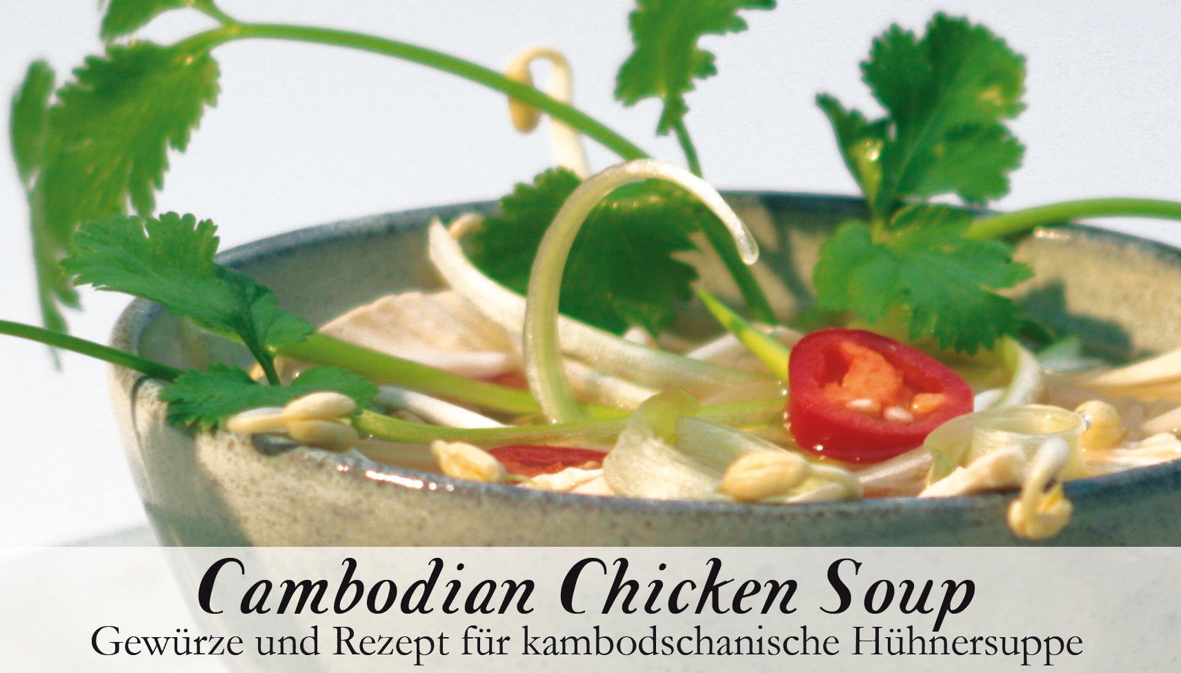 Cambodian Chicken Soup-Gewürzkasten