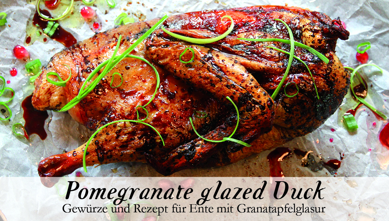 Pomegranate glazed Duck-Gewürzkasten