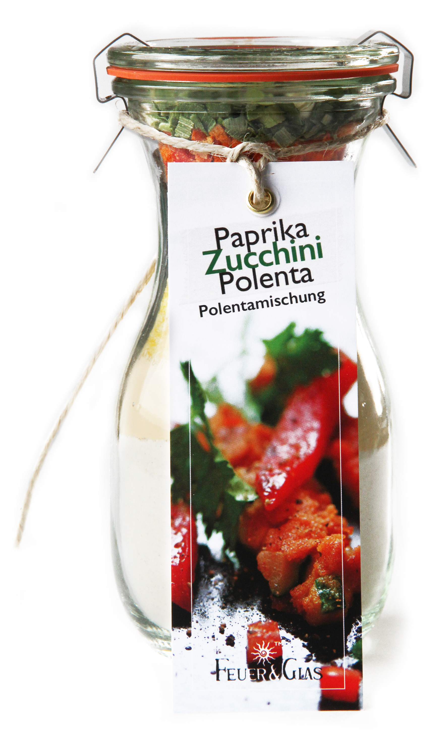Paprika Zucchini Polenta  Mini ( 250 ml) 