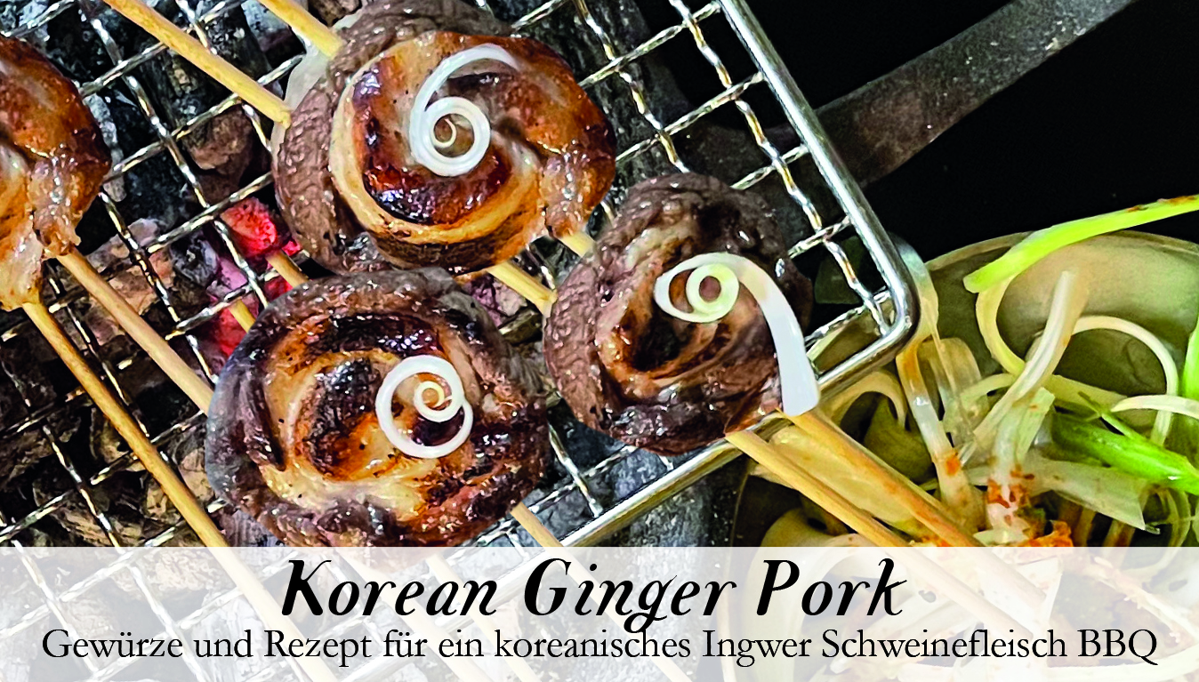 Korean Ginger Pork Gewürzkasten   
