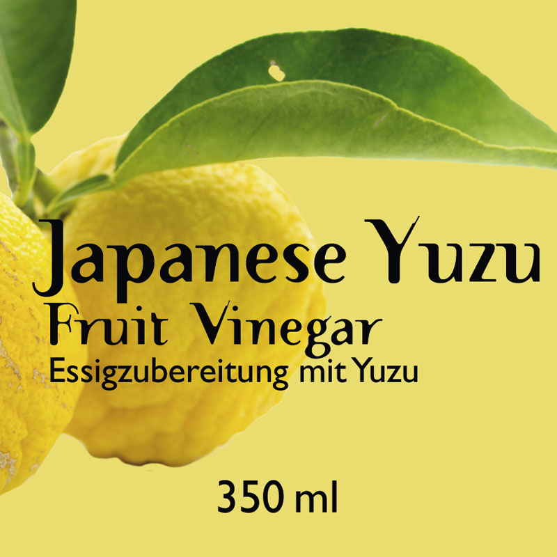 Japanese Yuzu Fruit Vinegar