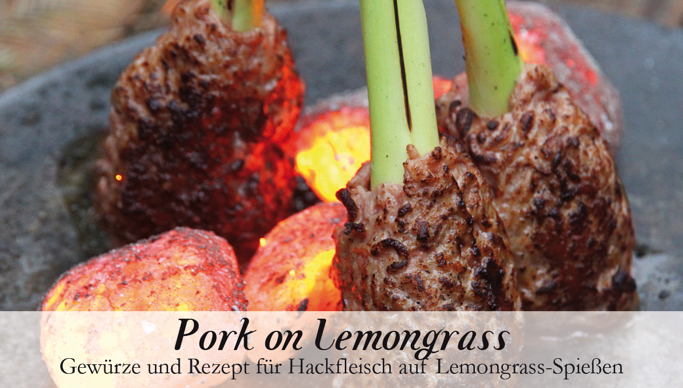 Pork on Lemongras-Gewürzkasten