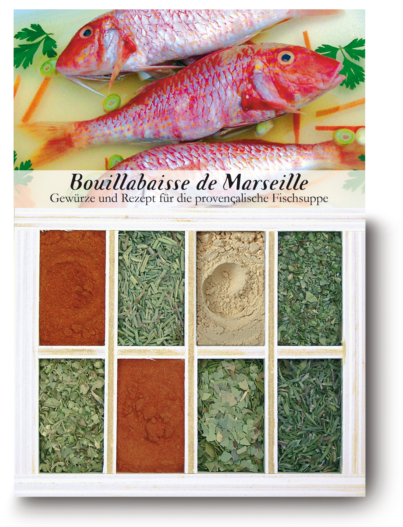Bouillabaisse de Marseille-Gewürzkasten