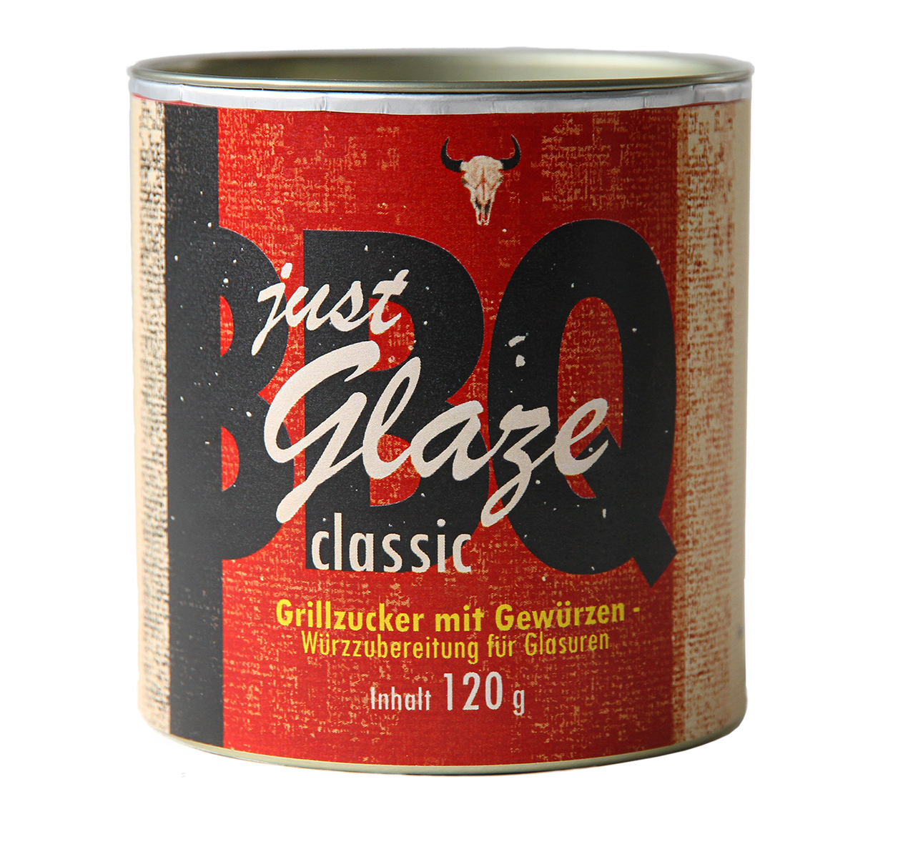  Just Glaze, Classic, Bio Grillzucker mit Gewürzen  Füllgewicht: 120g