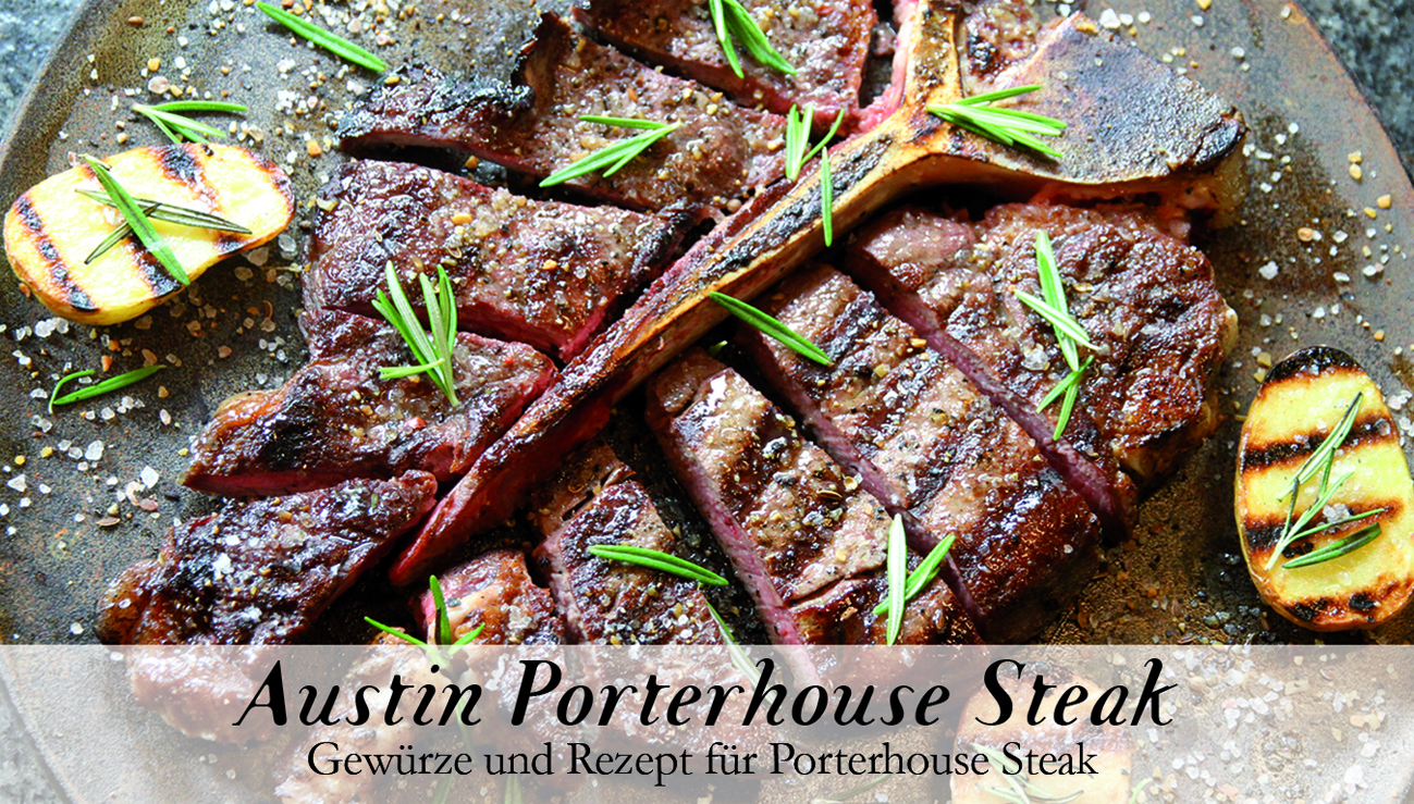 Austin Porterhouse Steak-Gewürzkasten
