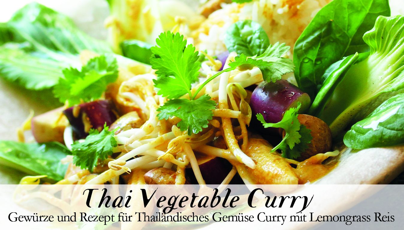 Thai Vegetable Curry Gewürzkasten  