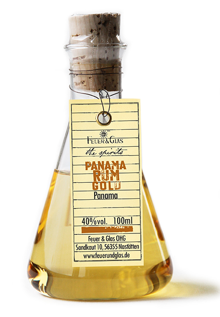 Panama Rum Gold, 100 ml, 40%  VOL